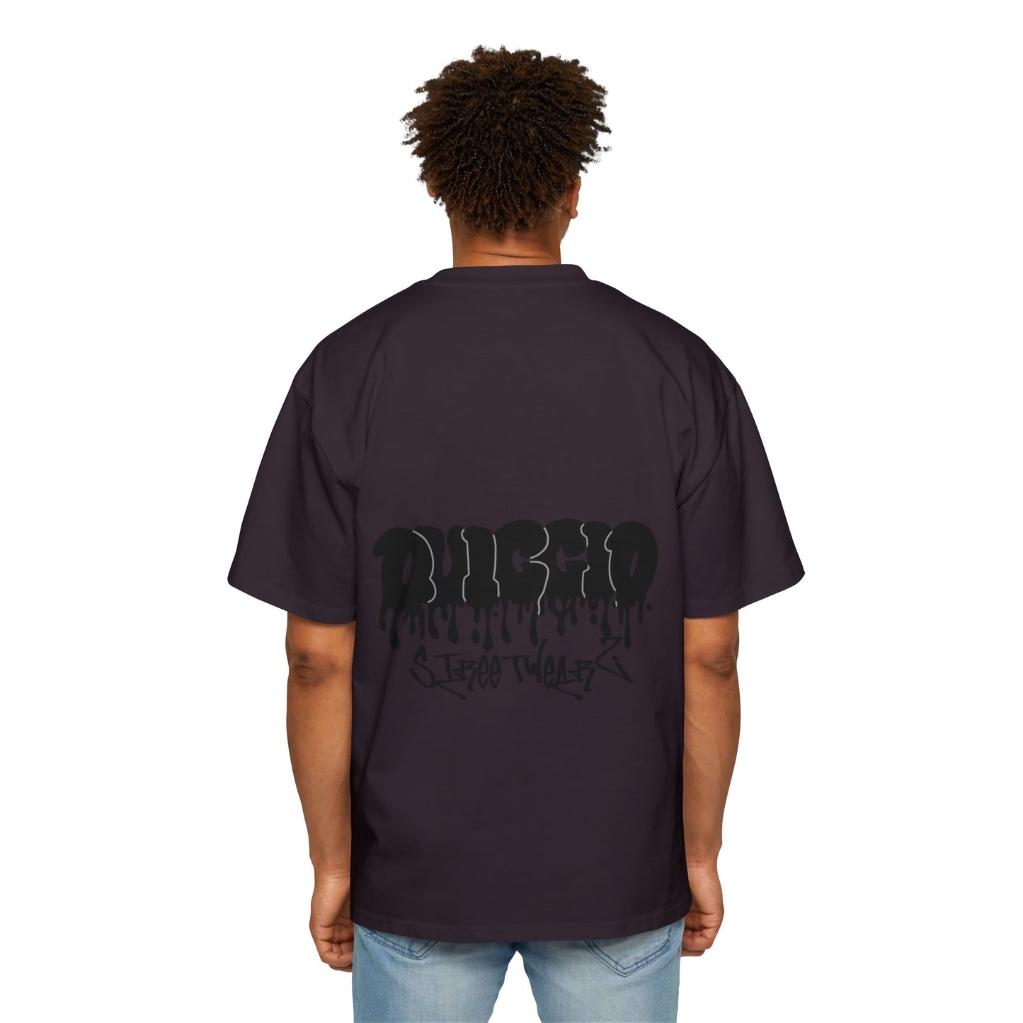 MenZ Heavy Oversized Tee Simple Logo