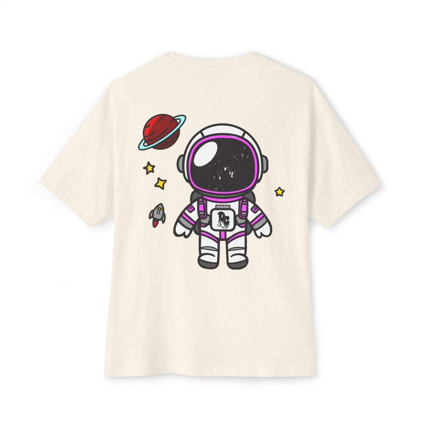 WomenZ Oversized Boxy Tee Astronaut