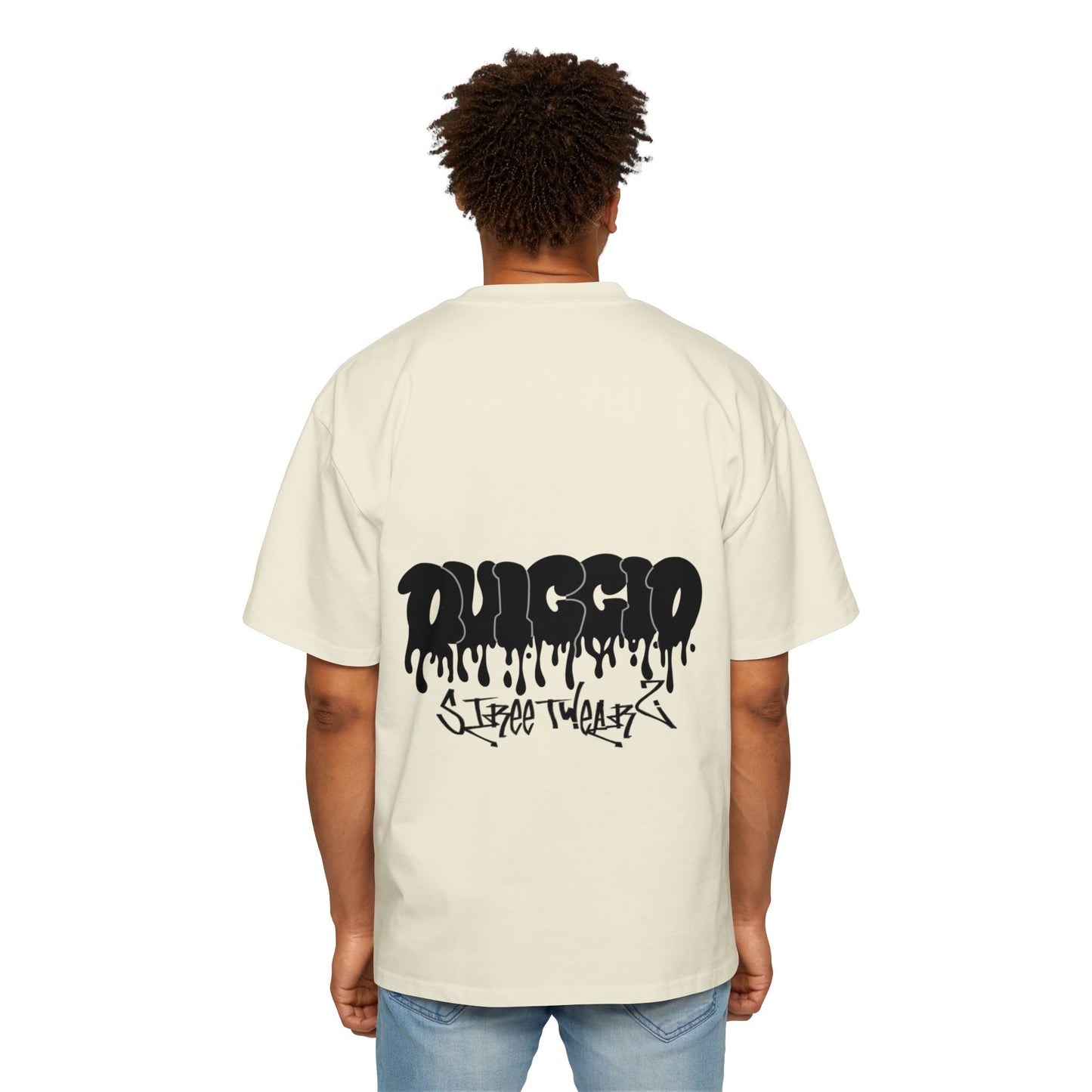 MenZ Heavy Oversized Tee Simple Logo