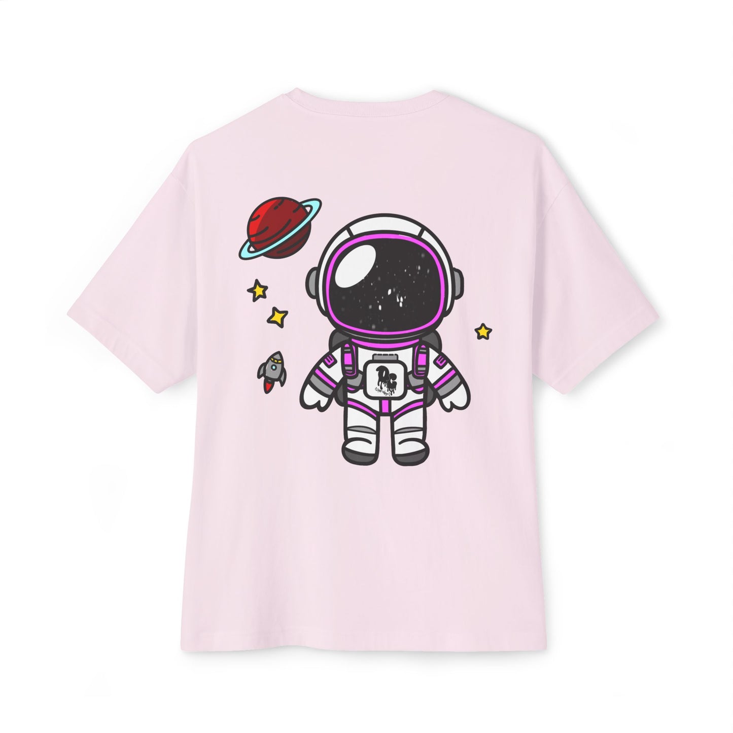 WomenZ Oversized Boxy Tee Astronaut