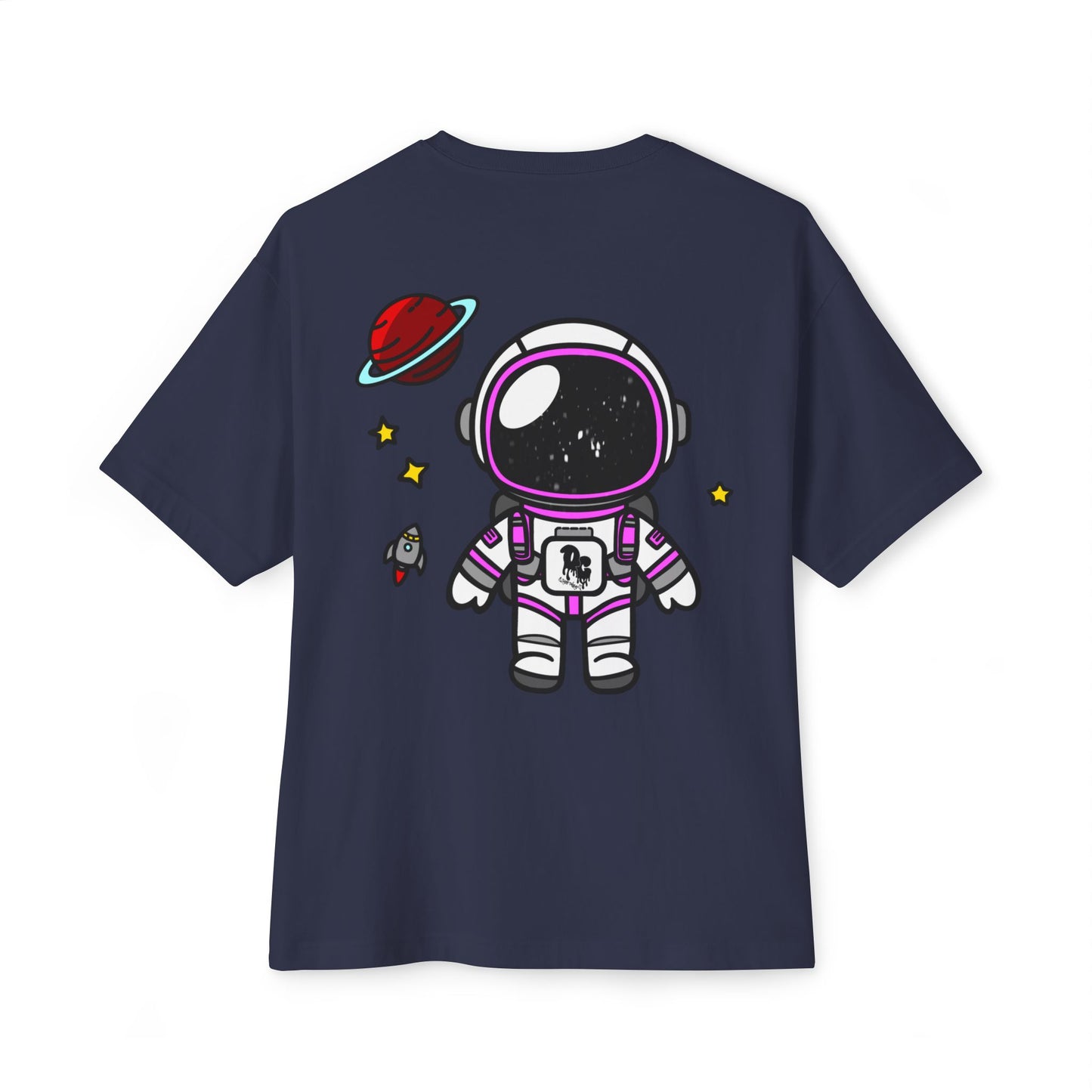 WomenZ Oversized Boxy Tee Astronaut