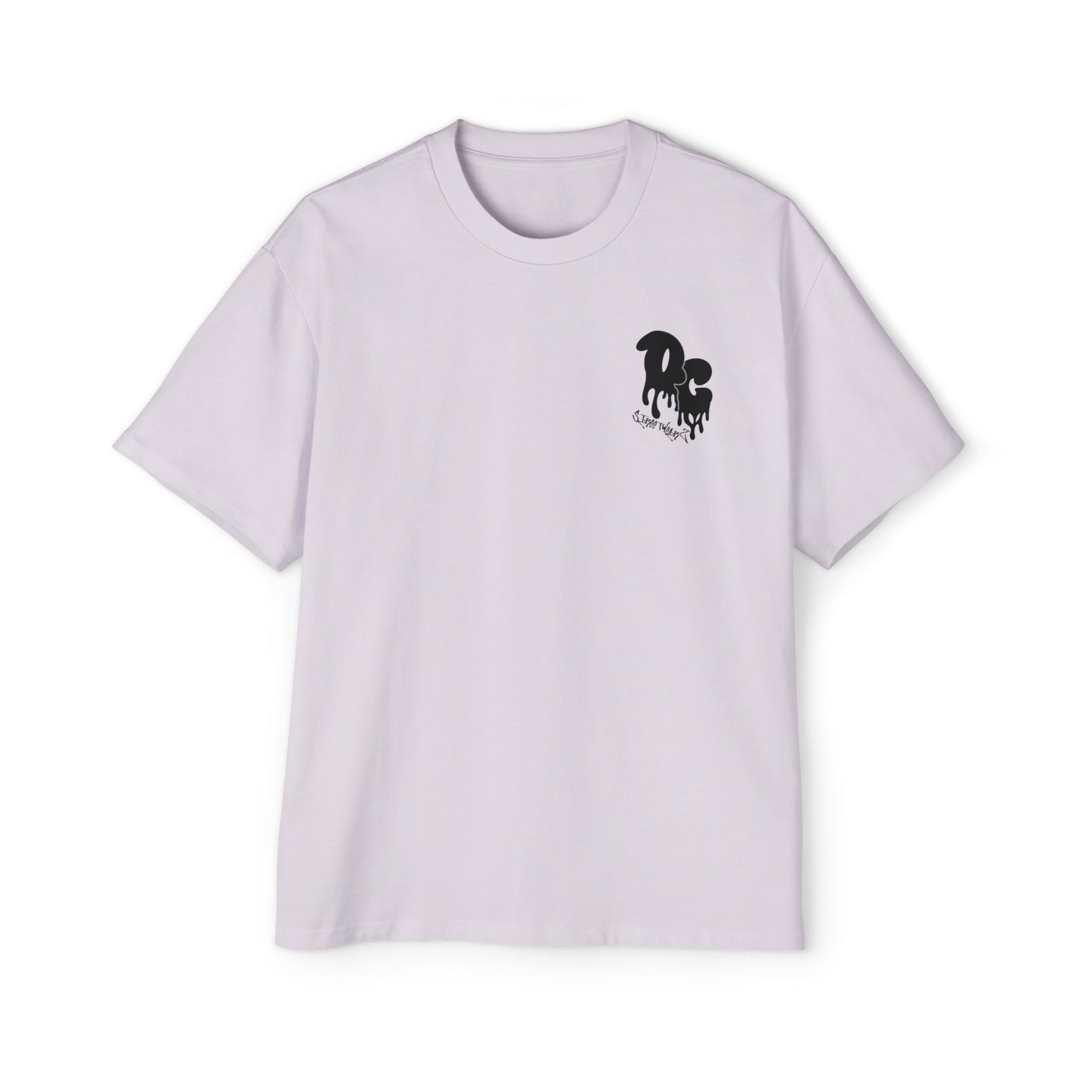 MenZ Heavy Oversized Tee Simple Logo